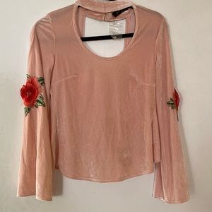 Pink Velvet Women’s Top